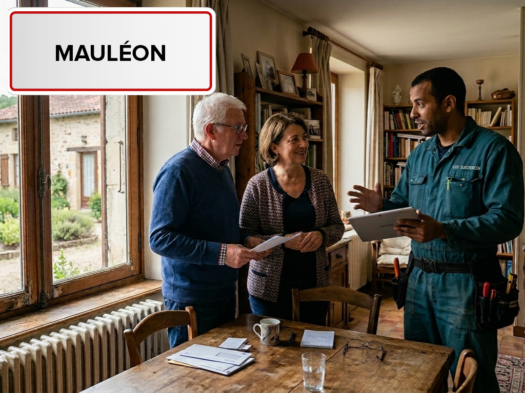 Installation de pompe à chaleur à Mauléon (79700) dans les Deux-Sèvres