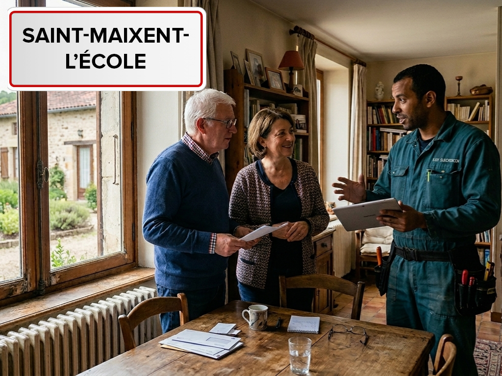 Installation de pompe à chaleur à Saint-Maixent-l'École (79400) dans les Deux-Sèvres